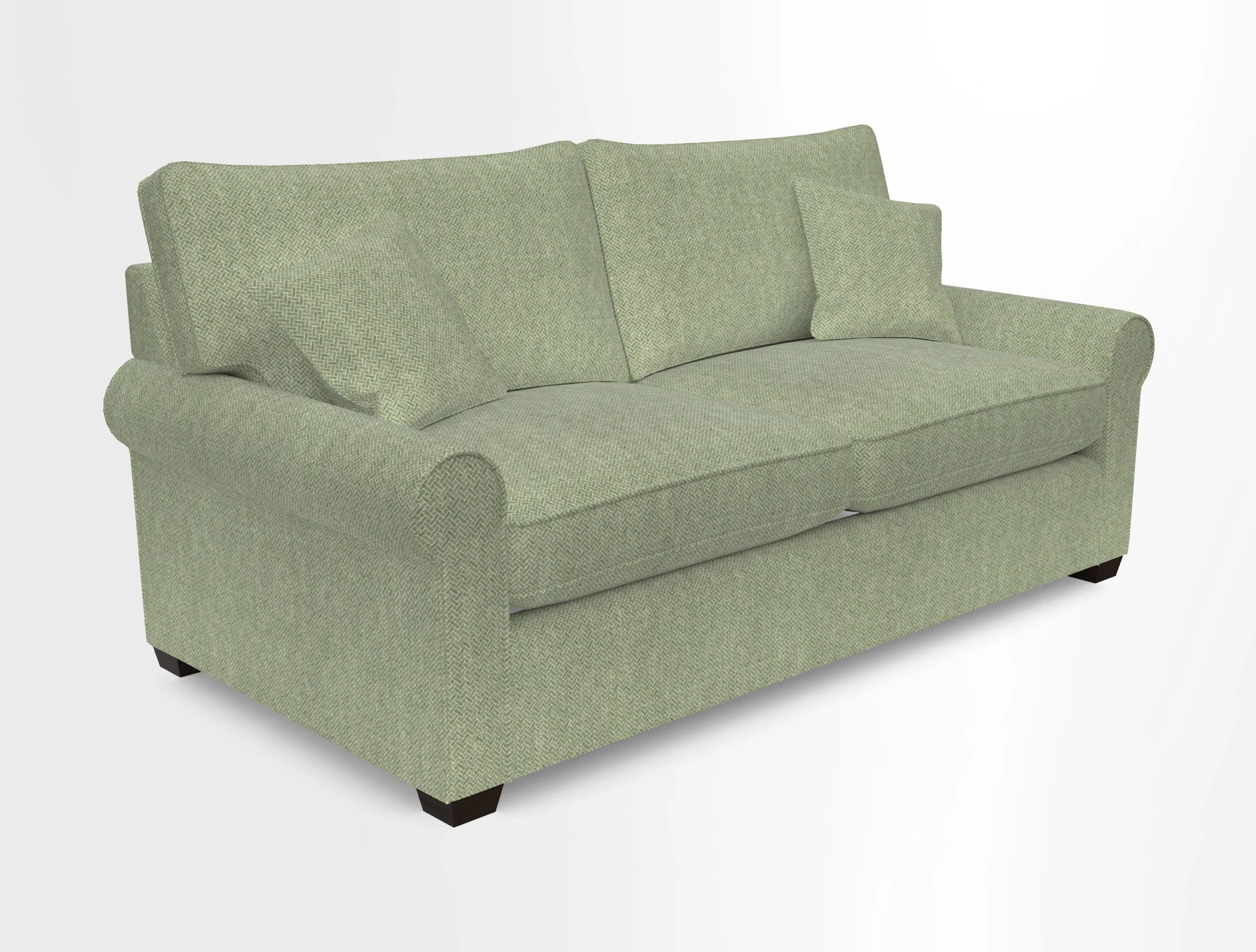 Bignor 3 Seater Sofa in V&A Drawn From Nature Oak Tree Gold