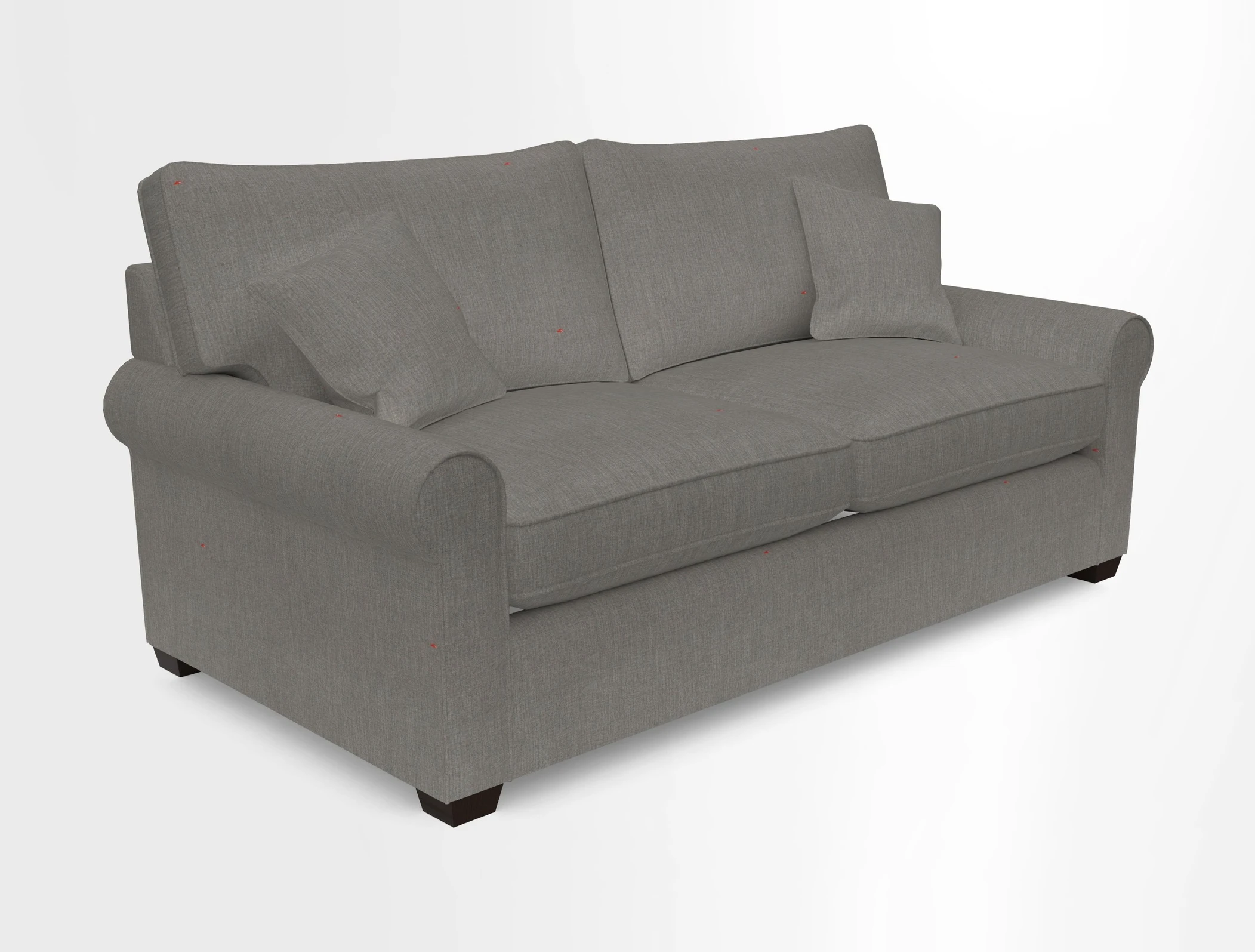 Bignor 3 Seater Sofa in V&A Drawn From Nature Oak Tree Gold