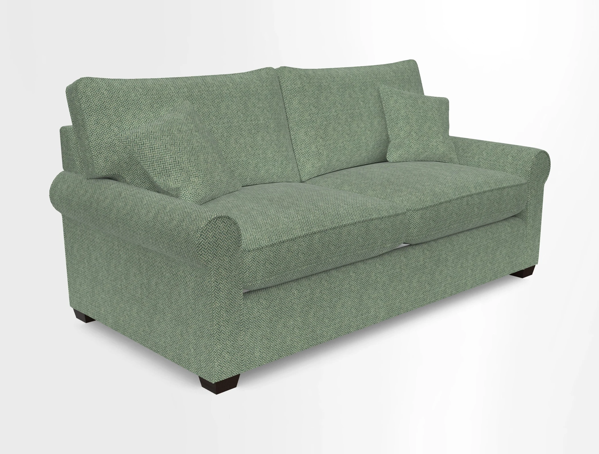 Bignor 3 Seater Sofa in V&A Drawn From Nature Oak Tree Gold