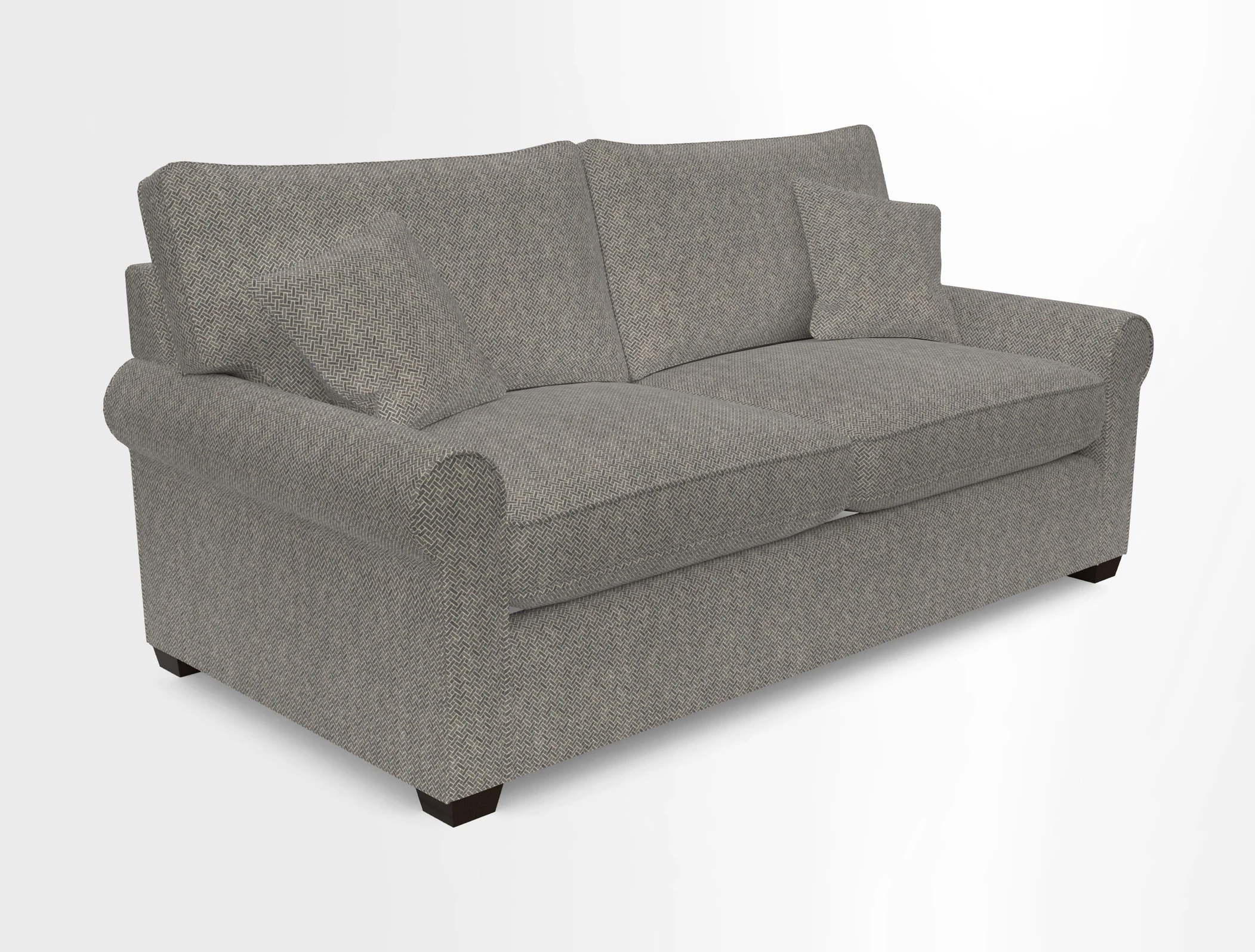 Bignor 3 Seater Sofa in V&A Drawn From Nature Oak Tree Gold