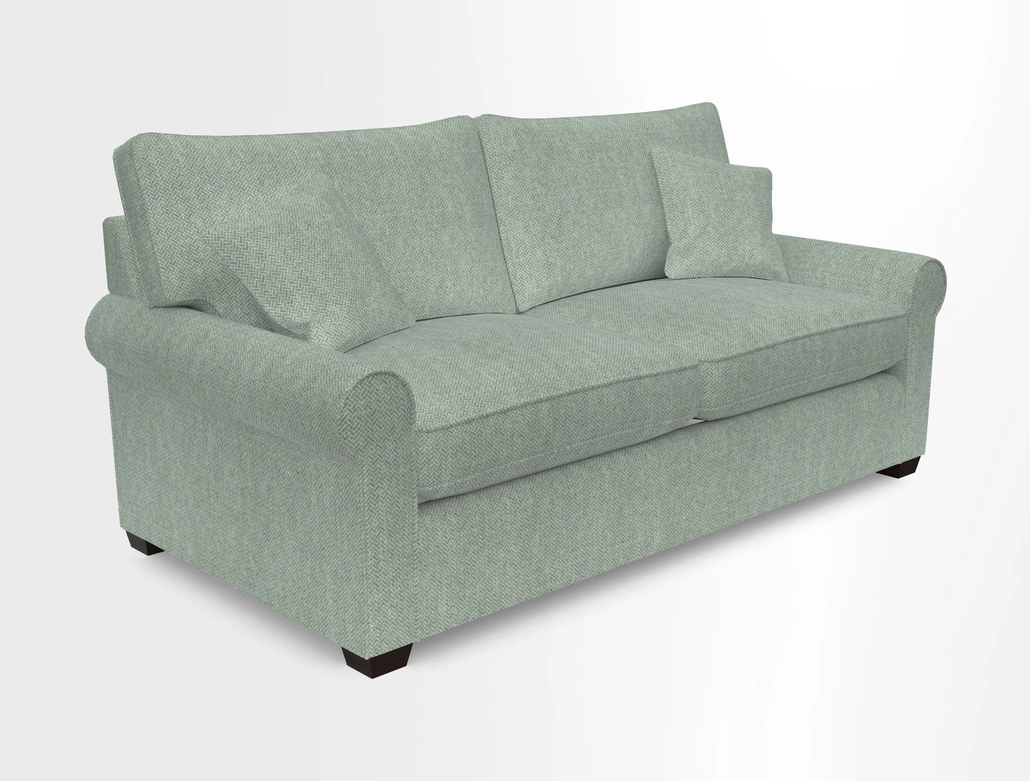 Bignor 3 Seater Sofa in V&A Drawn From Nature Oak Tree Gold