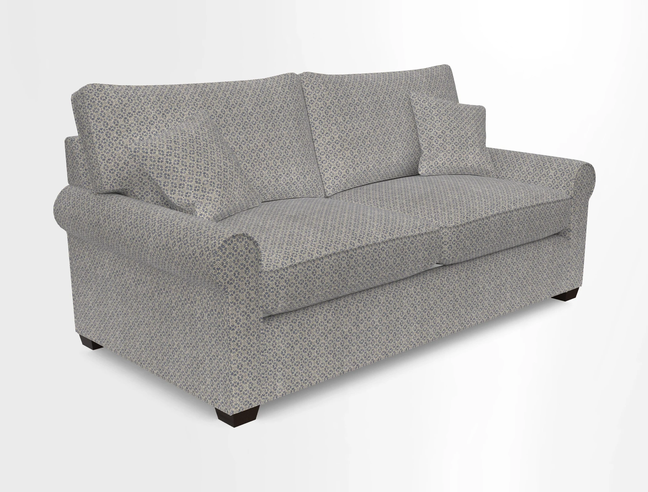 Bignor 3 Seater Sofa in V&A Drawn From Nature Oak Tree Gold
