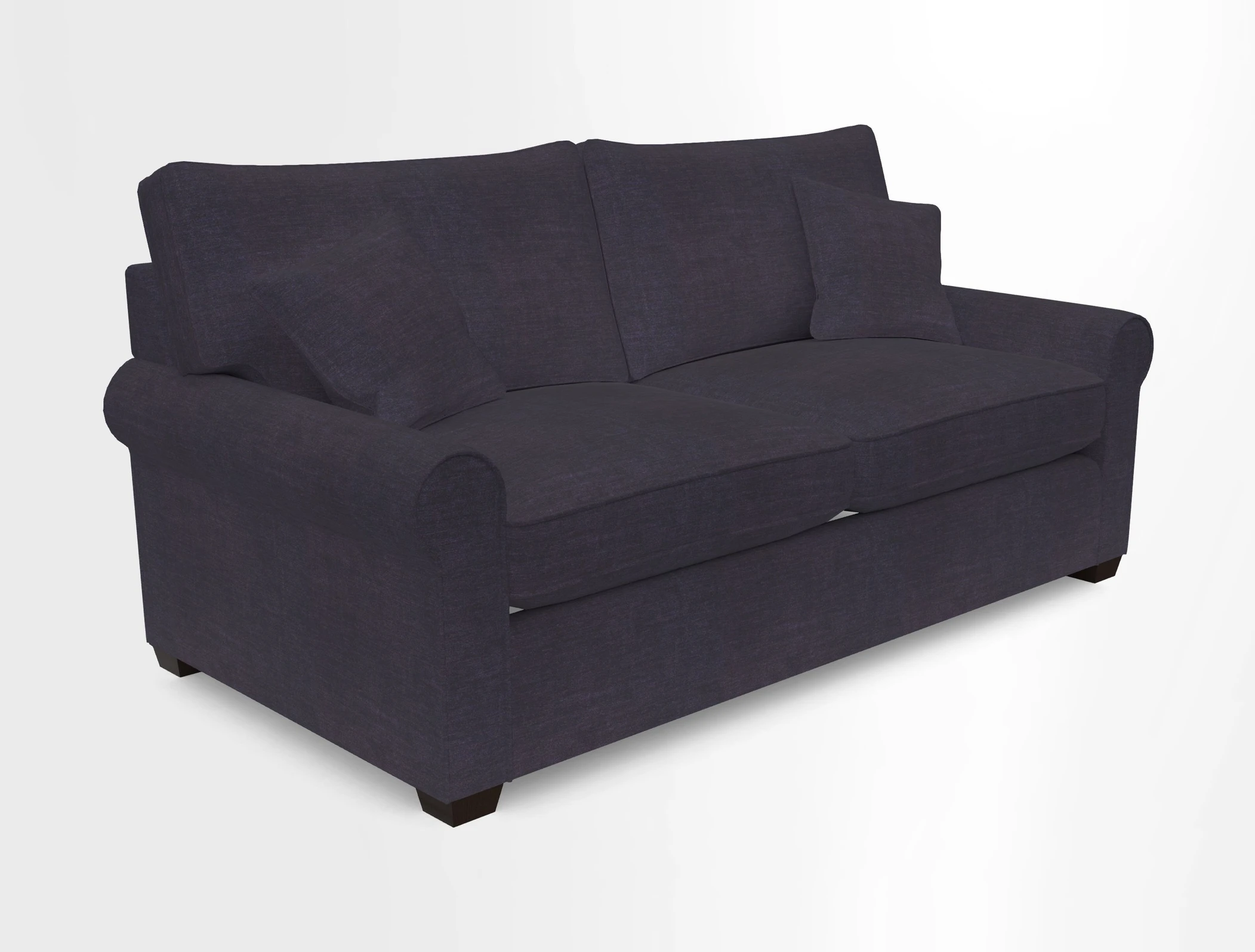 Bignor 3 Seater Sofa in V&A Drawn From Nature Oak Tree Gold