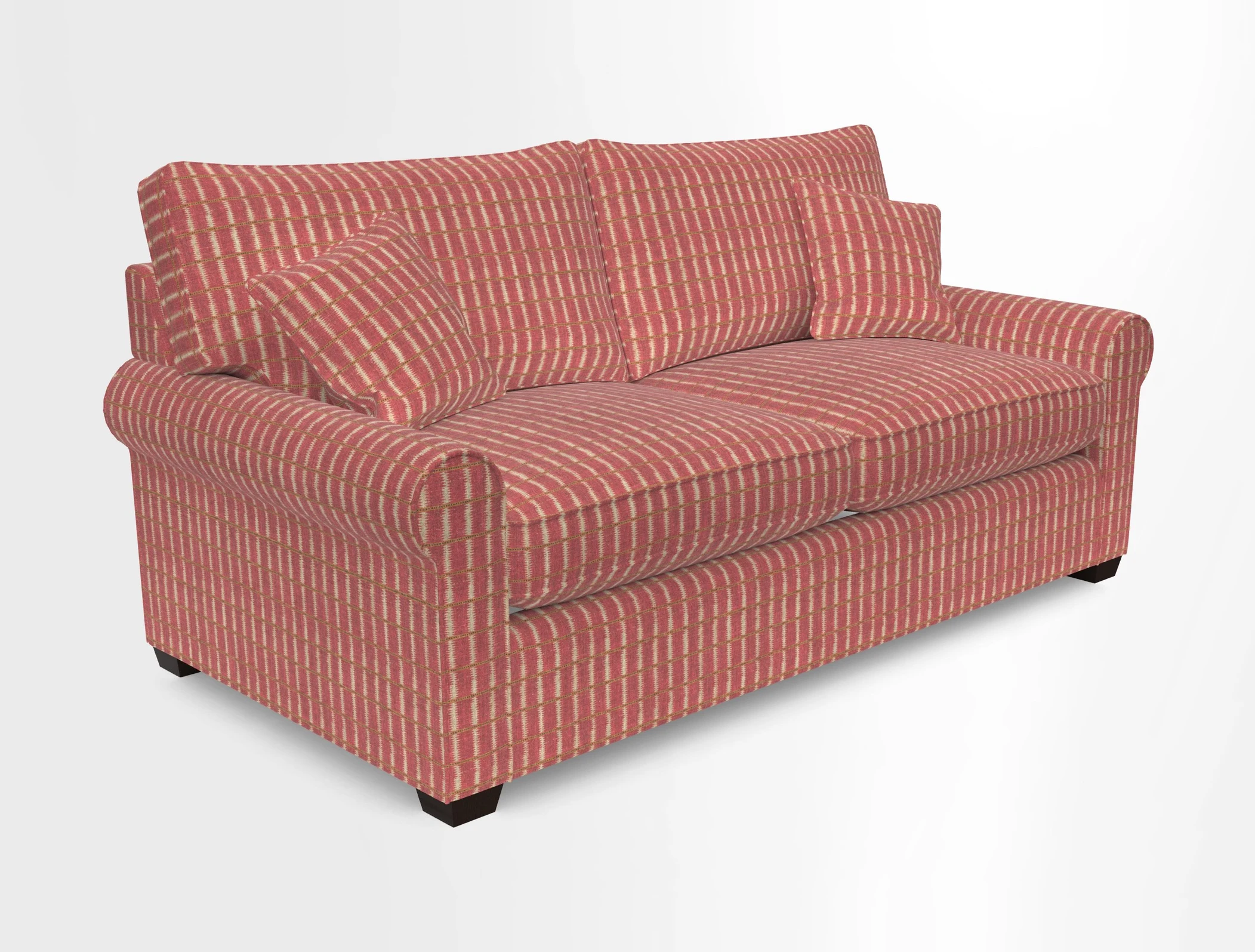 Bignor 3 Seater Sofa in V&A Drawn From Nature Oak Tree Gold