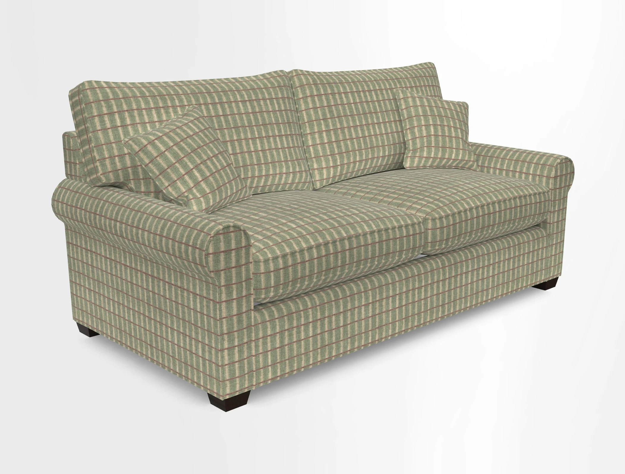 Bignor 3 Seater Sofa in V&A Drawn From Nature Oak Tree Gold