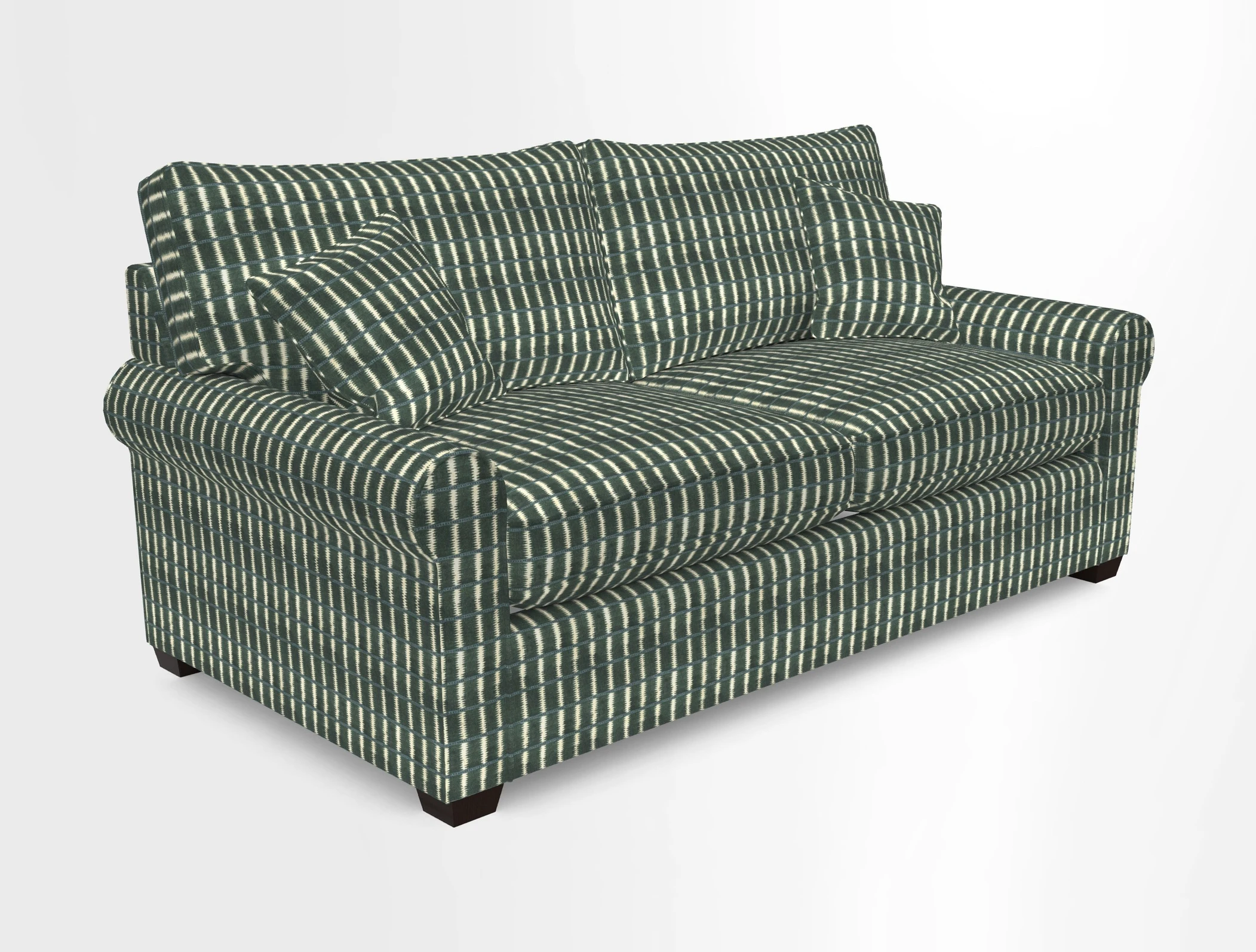 Bignor 3 Seater Sofa in V&A Drawn From Nature Oak Tree Gold