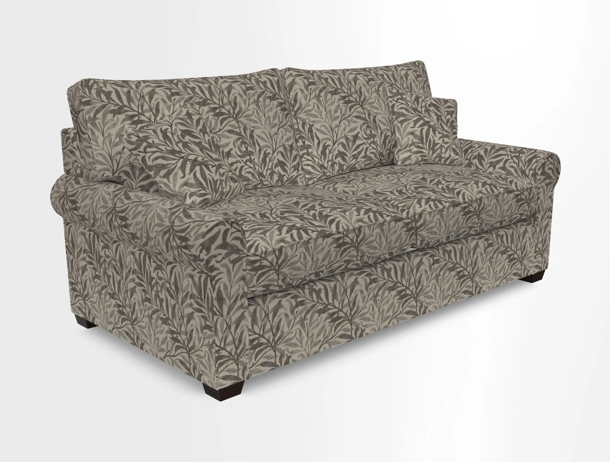 Bignor 3 Seater Sofa in V&A Drawn From Nature Oak Tree Gold