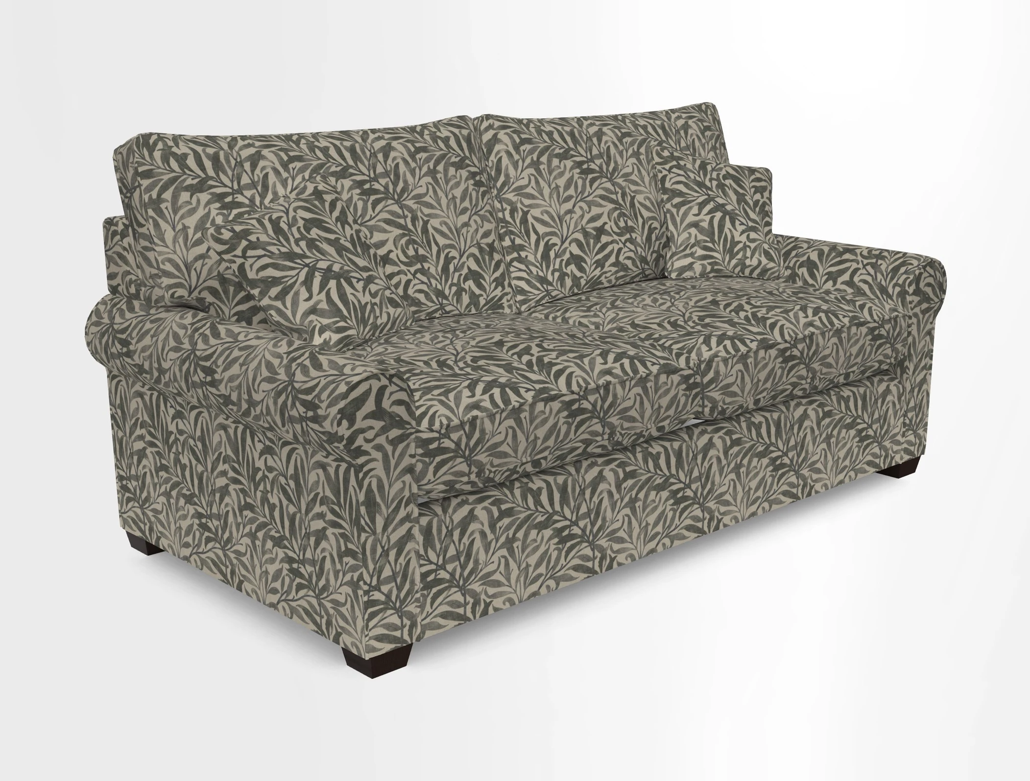 Bignor 3 Seater Sofa in V&A Drawn From Nature Oak Tree Gold