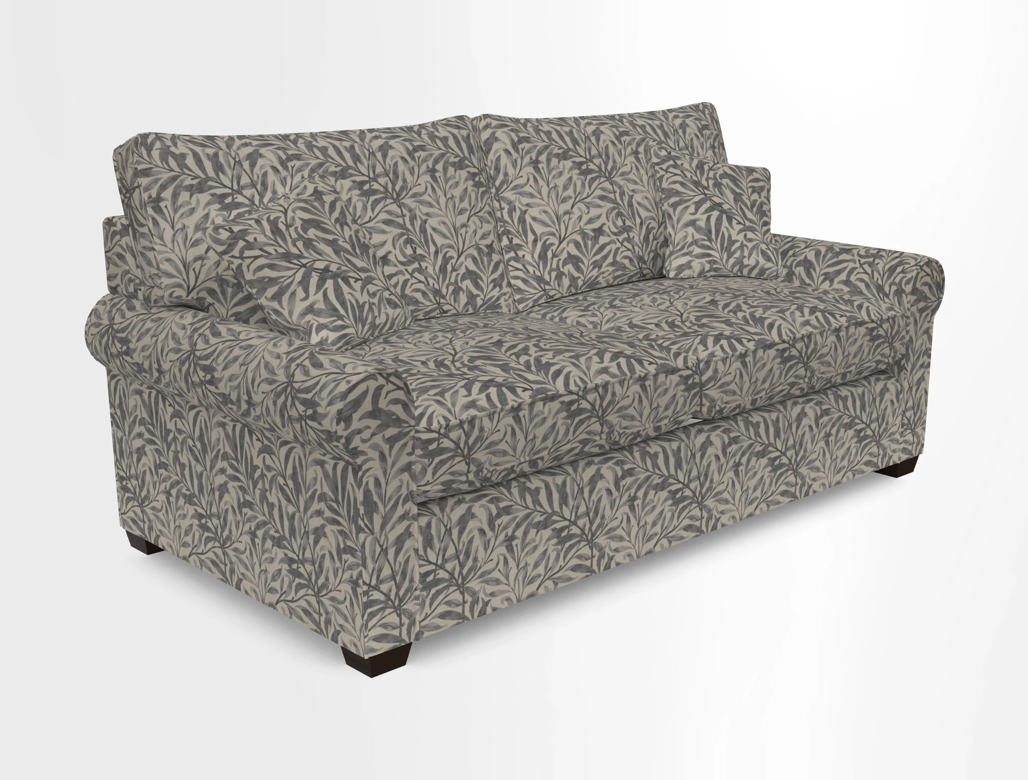 Bignor 3 Seater Sofa in V&A Drawn From Nature Oak Tree Gold