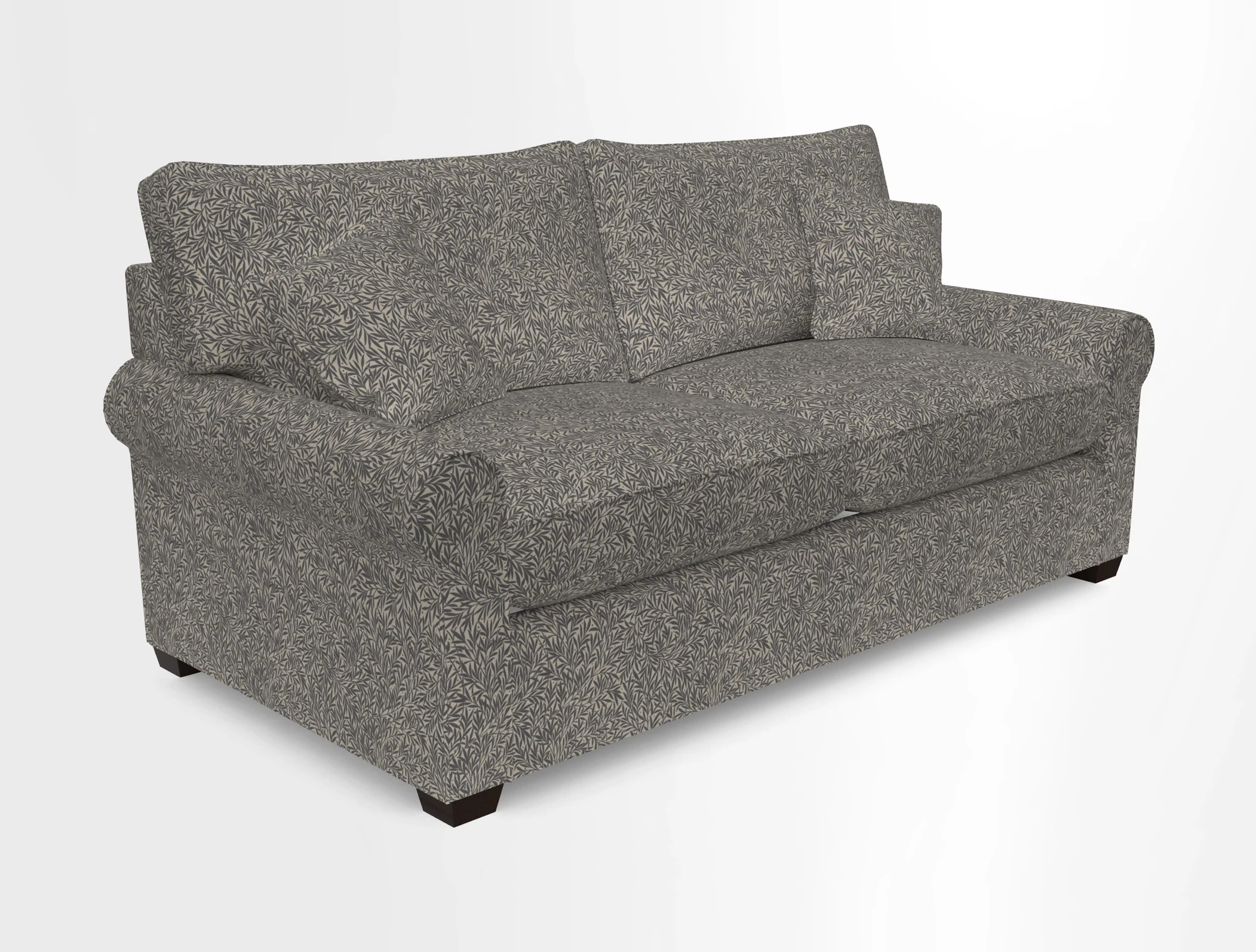 Bignor 3 Seater Sofa in V&A Drawn From Nature Oak Tree Gold