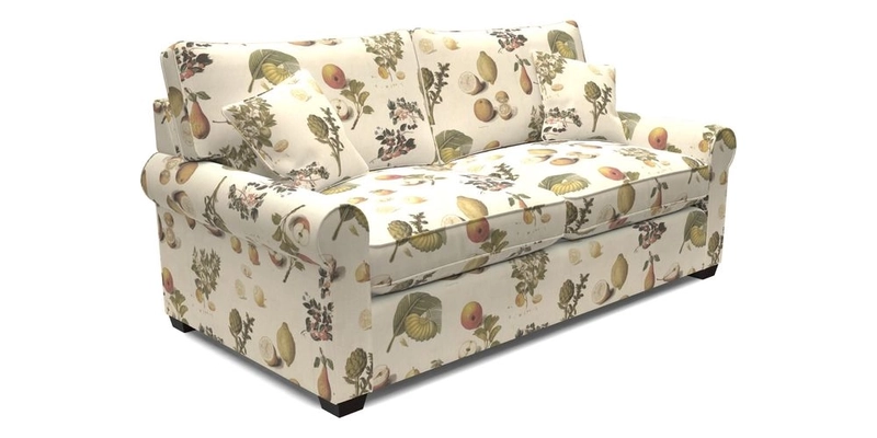 Bignor 3 Seater Sofa in V&A Drawn From Nature Oak Tree Gold