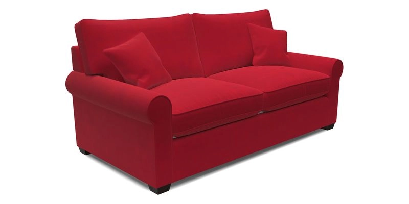 Bignor 3 Seater Sofa in V&A Drawn From Nature Oak Tree Gold
