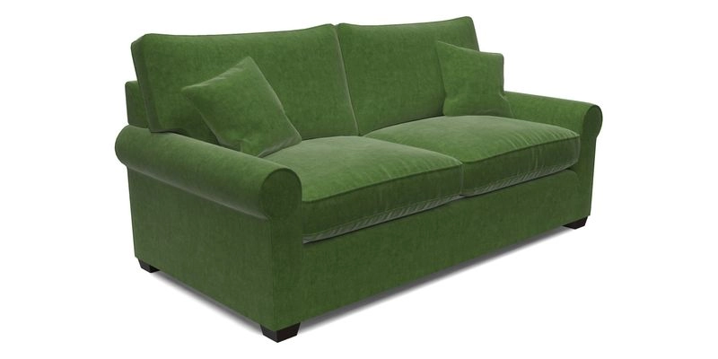 Bignor 3 Seater Sofa in V&A Drawn From Nature Oak Tree Gold