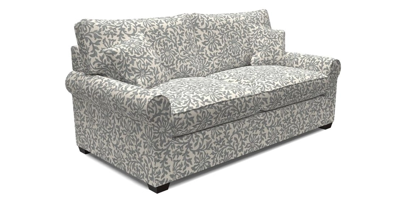Bignor 3 Seater Sofa in V&A Drawn From Nature Oak Tree Gold