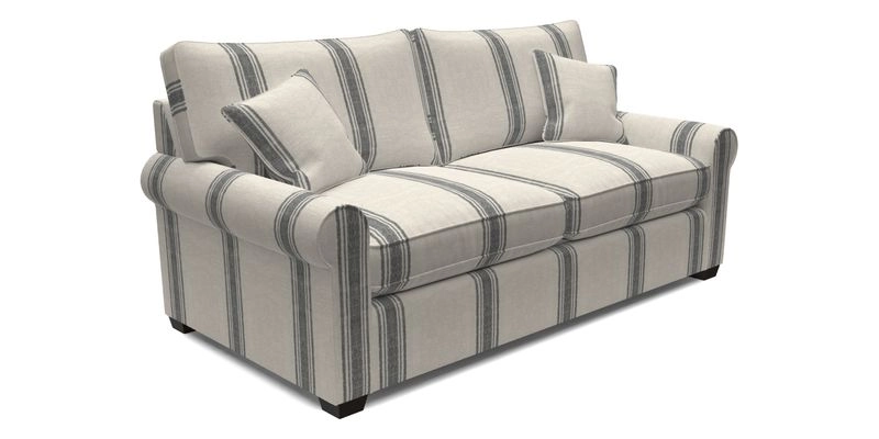 Bignor 3 Seater Sofa in V&A Drawn From Nature Oak Tree Gold