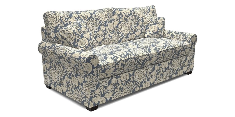 Bignor 3 Seater Sofa in V&A Drawn From Nature Oak Tree Gold