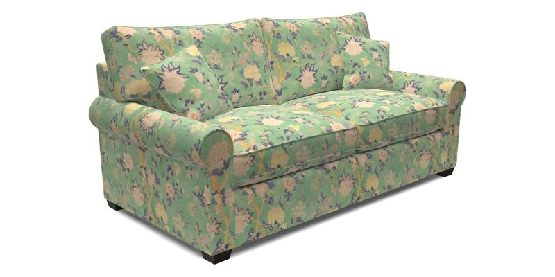 Bignor 3 Seater Sofa in V&A Drawn From Nature Oak Tree Gold