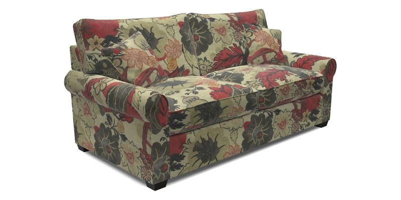 Bignor 3 Seater Sofa in V&A Drawn From Nature Oak Tree Gold