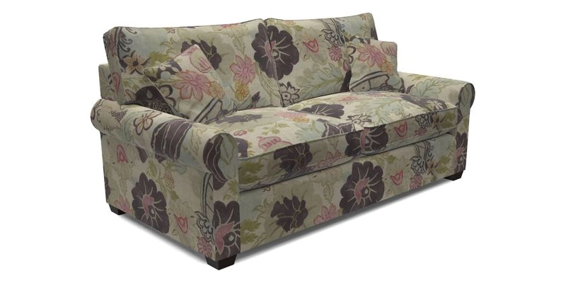 Bignor 3 Seater Sofa in V&A Drawn From Nature Oak Tree Gold