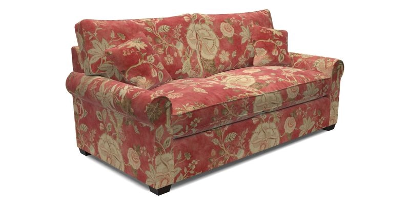 Bignor 3 Seater Sofa in V&A Drawn From Nature Oak Tree Gold