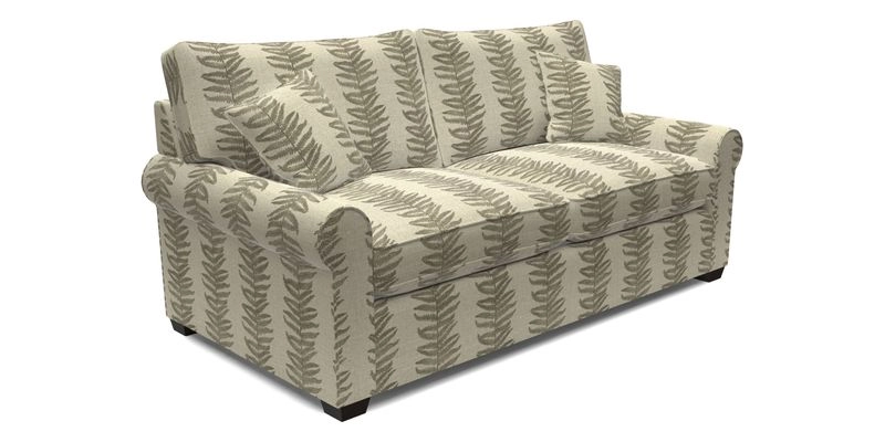 Bignor 3 Seater Sofa in V&A Drawn From Nature Oak Tree Gold