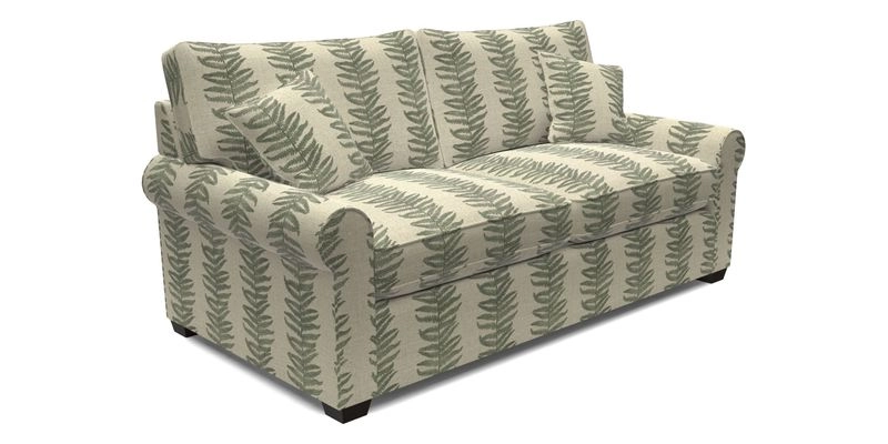 Bignor 3 Seater Sofa in V&A Drawn From Nature Oak Tree Gold