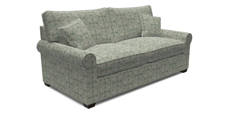 Bignor 3 Seater Sofa in V&A Drawn From Nature Oak Tree Gold