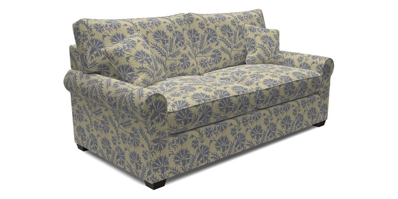 Bignor 3 Seater Sofa in V&A Drawn From Nature Oak Tree Gold