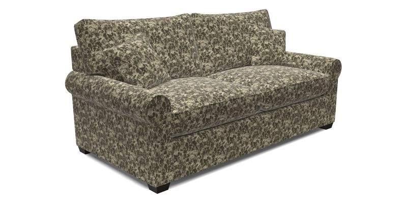 Bignor 3 Seater Sofa in V&A Drawn From Nature Oak Tree Gold