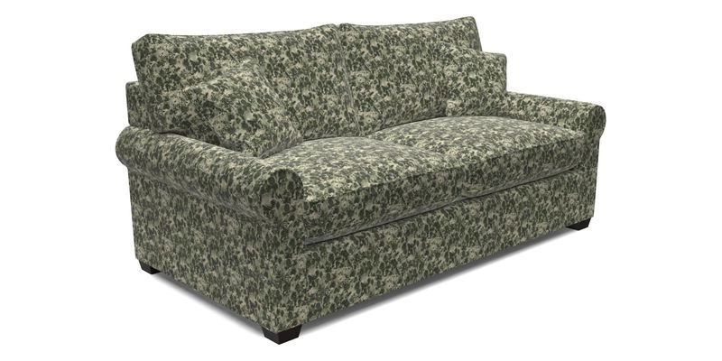 Bignor 3 Seater Sofa in V&A Drawn From Nature Oak Tree Gold