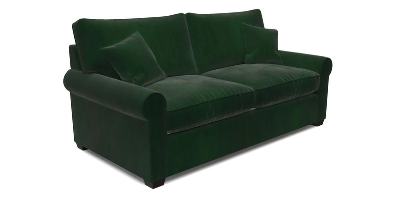 Bignor 3 Seater Sofa in V&A Drawn From Nature Oak Tree Gold