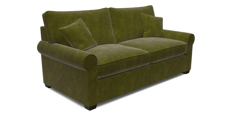 Bignor 3 Seater Sofa in V&A Drawn From Nature Oak Tree Gold