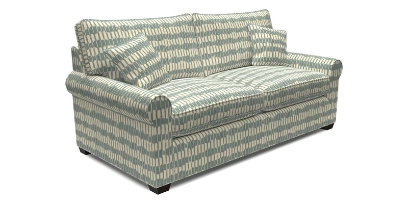 Bignor 3 Seater Sofa in V&A Drawn From Nature Oak Tree Gold
