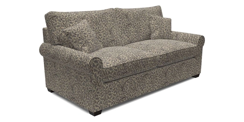 Bignor 3 Seater Sofa in V&A Drawn From Nature Oak Tree Gold
