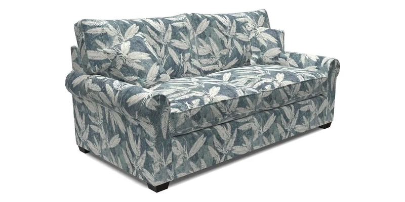 Bignor 3 Seater Sofa in V&A Drawn From Nature Oak Tree Gold