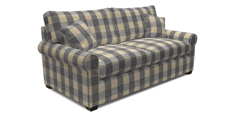 Bignor 3 Seater Sofa in V&A Drawn From Nature Oak Tree Gold