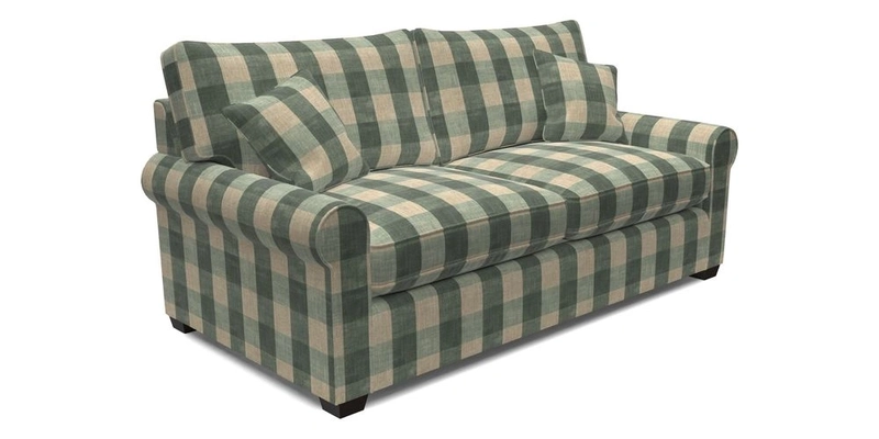 Bignor 3 Seater Sofa in V&A Drawn From Nature Oak Tree Gold