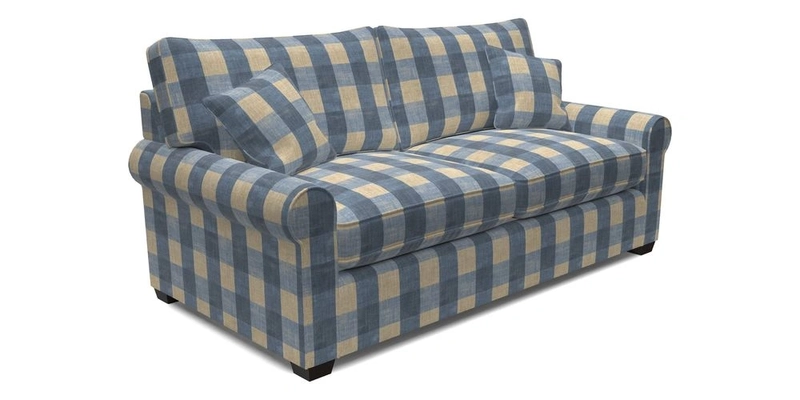 Bignor 3 Seater Sofa in V&A Drawn From Nature Oak Tree Gold