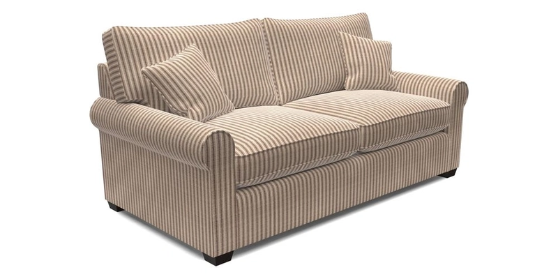 Bignor 3 Seater Sofa in V&A Drawn From Nature Oak Tree Gold