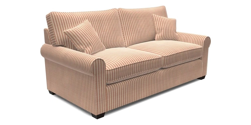 Bignor 3 Seater Sofa in V&A Drawn From Nature Oak Tree Gold