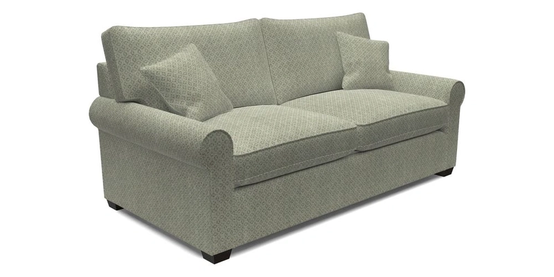 Bignor 3 Seater Sofa in V&A Drawn From Nature Oak Tree Gold