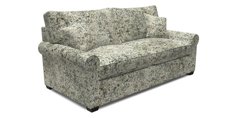 Bignor 3 Seater Sofa in V&A Drawn From Nature Oak Tree Gold