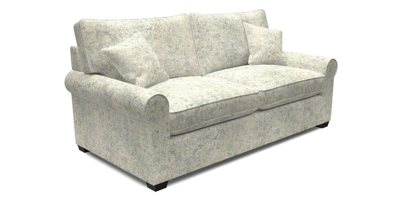 Bignor 3 Seater Sofa in V&A Drawn From Nature Oak Tree Gold