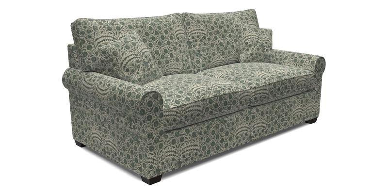 Bignor 3 Seater Sofa in V&A Drawn From Nature Oak Tree Gold