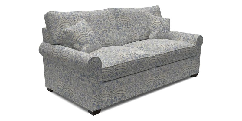 Bignor 3 Seater Sofa in V&A Drawn From Nature Oak Tree Gold