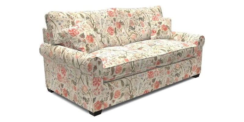 Bignor 3 Seater Sofa in V&A Drawn From Nature Oak Tree Gold