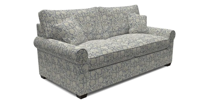 Bignor 3 Seater Sofa in V&A Drawn From Nature Oak Tree Gold