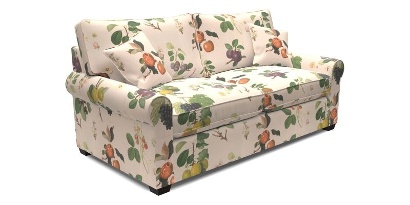 Bignor 3 Seater Sofa in V&A Drawn From Nature Oak Tree Gold