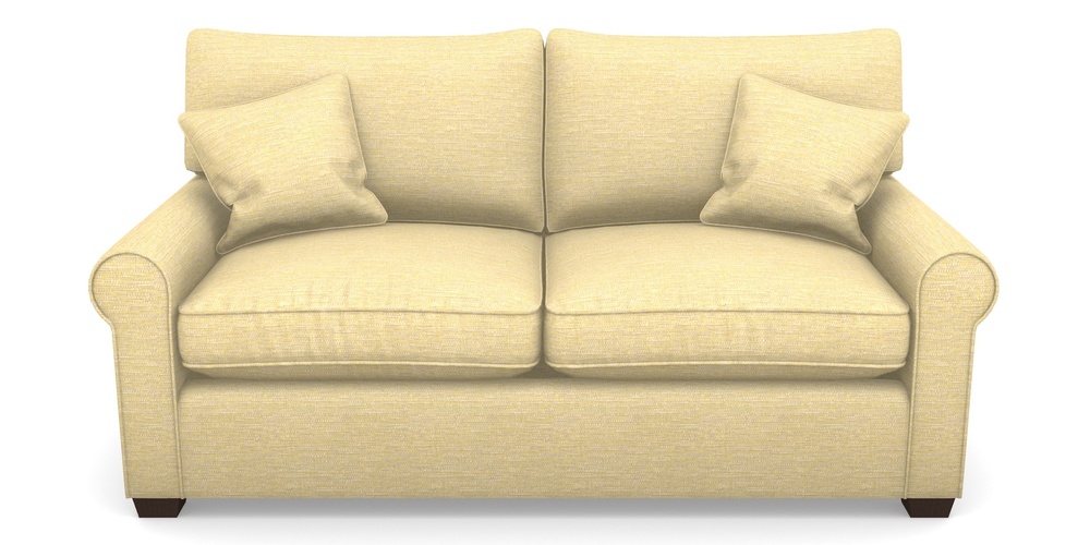 Product photograph of Bignor Sofa Bed 2 5 Seater Sofa Bed In Aqua Clean Hove - Lemon from Sofas and Stuff Limited