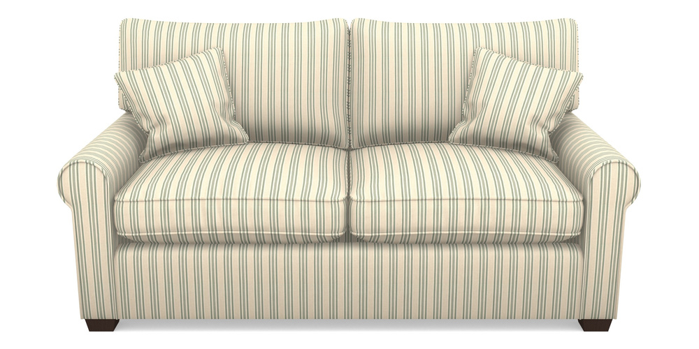 Product photograph of Bignor Sofa Bed 2 5 Seater Sofa Bed In Cloth 22 - Racing Stripes Ayr - Mint from Sofas and Stuff Limited